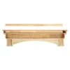 Pearl Mantels 60-in W X 15-in H X 10-in D Unfinished Pine Wood Mantel Shelf -Napoleon Shop 331037402 AlternateImage2 l