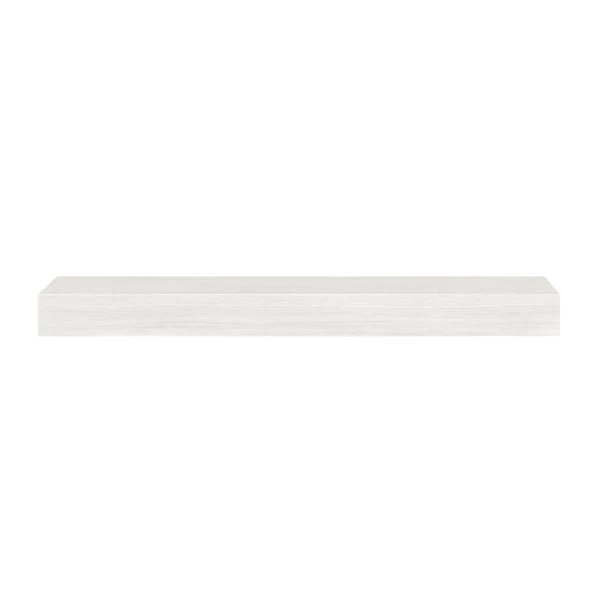 Pearl Mantels 48-in W X 5-in H X 9-in D Whitewash Composite Mantel Shelf 6 Pearl Mantels 48-in W X 5-in H X 9-in D Whitewash Composite Mantel Shelf - Image 4