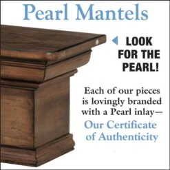 Pearl Mantels 72-in W X 9-in H X 9-in D Chestnut Distressed Pine Wood Mantel Shelf 10 Pearl Mantels 72-in W X 9-in H X 9-in D Chestnut Distressed Pine Wood Mantel Shelf -Napoleon Shop 331037420 AlternateImage1 l