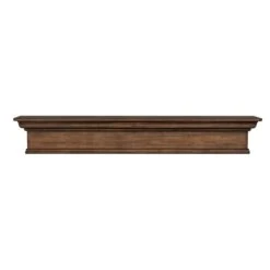 Pearl Mantels 72-in W X 9-in H X 9-in D Chestnut Distressed Pine Wood Mantel Shelf 9 Pearl Mantels 72-in W X 9-in H X 9-in D Chestnut Distressed Pine Wood Mantel Shelf -Napoleon Shop 331037420 AlternateImage3 l