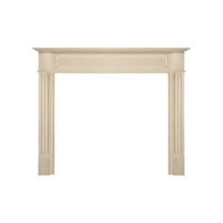 Pearl Mantels 64-in X 52-in X 8-in Unfinished Pine Wood Mantel Surround -Napoleon Shop 331037426 AlternateImage1 l