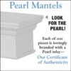 Pearl Mantels 72-in W X 8-in H X 9-in D Crisp White Pine Wood Mantel Shelf 1 Pearl Mantels 72-in W X 8-in H X 9-in D Crisp White Pine Wood Mantel Shelf -Napoleon Shop 331037428 AlternateImage3 l