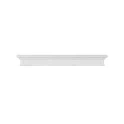 Pearl Mantels 60-in W X 8-in H X 9-in D Crisp White Pine Wood Mantel Shelf -Napoleon Shop 331037434 AlternateImage1 l