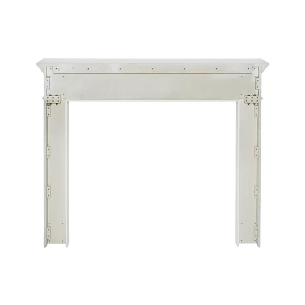 Pearl Mantels 64-in W X 52.36-in H X 7.87-in D Crisp White Pine Wood Mantel Shelf 6 Pearl Mantels 64-in W X 52.36-in H X 7.87-in D Crisp White Pine Wood Mantel Shelf - Image 4