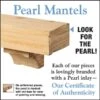 Pearl Mantels 48-in W X 10.5-in H X 9-in D Unfinished Distressed Pine Wood Mantel Shelf -Napoleon Shop 331037461 AlternateImage4 l