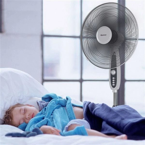 Costway 18-in 3-Speed Indoor Oscillating Fan 3 Costway 18-in 3-Speed Indoor Oscillating Fan
