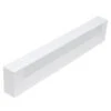 Veil Demi 3-ft Satin White Baseboard Heater Cover