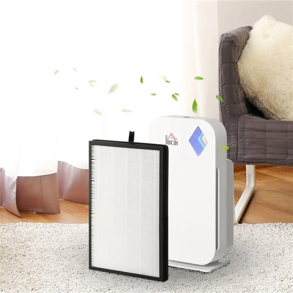 HOMCOM Air Purifier Filter For 823-033V80WT - HEPA Filter 3 HOMCOM Air Purifier Filter For 823-033V80WT - HEPA Filter