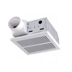 American Imaginations 50 CFM White Bathroom Fan