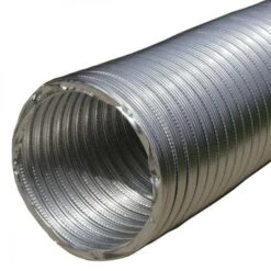 American Imaginations 4-in X 120-in Aluminum Flexible Duct