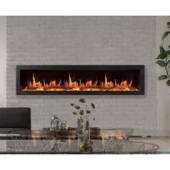 Litedeer Homes Latitude II 78-in W Black Fan-Forced Electric Fireplace 10 Litedeer Homes Latitude II 78-in W Black Fan-Forced Electric Fireplace -Napoleon Shop 331063529 AlternateImage1 l