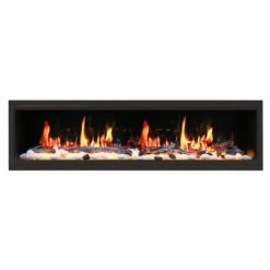 Litedeer Homes Latitude 66.5-in W Black Fan-Forced Electric Fireplace -Napoleon Shop 331063531 MainImage 001 l