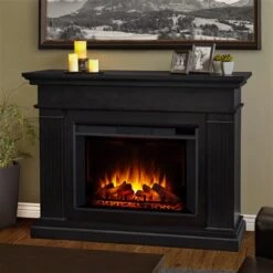 Real Flame Centennial Grand 55.5-in Infrared Electric Fireplace In Black -Napoleon Shop 331064559 MainImage 001 l