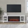 Real Flame Benjamin 81-in Landscape Infrared Electric Fireplace In White -Napoleon Shop 331064561 AlternateImage1 l