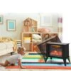 Costway 14-in Black Infrared Quartz Electric Fireplace -Napoleon Shop 331065395 AlternateImage2 l