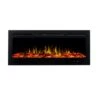 Flamehaus 100-in Black LED Electric Fireplace Insert 1 Flamehaus 100-in Black LED Electric Fireplace Insert -Napoleon Shop 331066629 MainImage 001 l