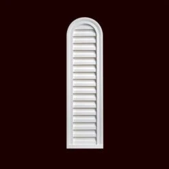 Foamcore 10-in X 36-in White Rectangle Urethane Louvre