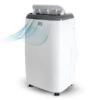 Black & Decker BLACK+DECKER 6000 BTU DOE (10,000 BTU ASHRAE) 115-Volt White Portable Air Conditioner -Napoleon Shop 331067515 MainImage 001 l