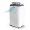 Black & Decker BLACK+DECKER 8000 BTU DOE (12,000 BTU ASHRAE) 115-Volt White Portable Air Conditioner - Heater Included -Napoleon Shop 331067519 MainImage 001 l