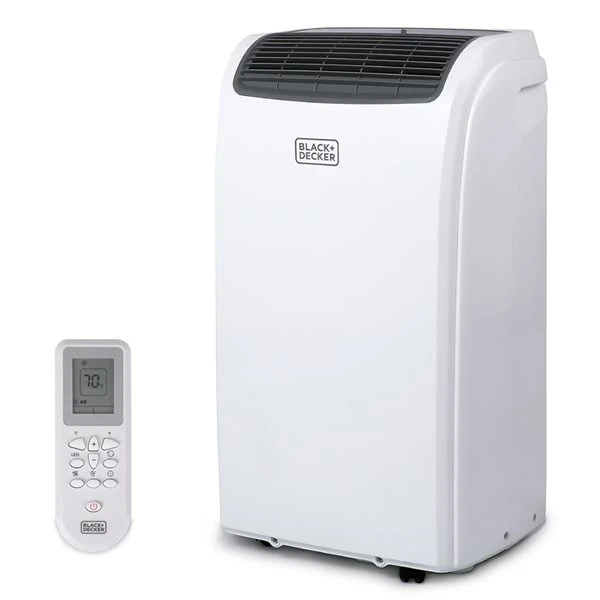 Black & Decker BLACK+DECKER 7700 BTU DOE (14,000 BTU ASHRAE) 115-Volt White Portable Air Conditioner - Heater Included 3 Black & Decker BLACK+DECKER 7700 BTU DOE (14,000 BTU ASHRAE) 115-Volt White Portable Air Conditioner - Heater Included