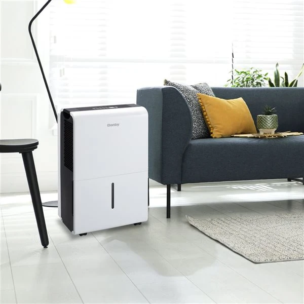 Danby 2-speed 40-pint Smart White Dehumidifier - Built-in Pump 6 Danby 2-speed 40-pint Smart White Dehumidifier - Built-in Pump - Image 4