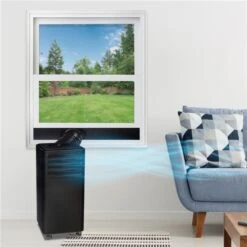 Danby 7,500 BTU (5,000 SACC) 115-volt Black Portable Air Conditioner 10 Danby 7,500 BTU (5,000 SACC) 115-volt Black Portable Air Conditioner -Napoleon Shop 332003673 AlternateImage4 l