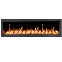 Litedeer Homes Latitude II 68-in Black Recess Wall Electric Fireplace 9 Litedeer Homes Latitude II 68-in Black Recess Wall Electric Fireplace -Napoleon Shop 332004646 MainImage 001 l