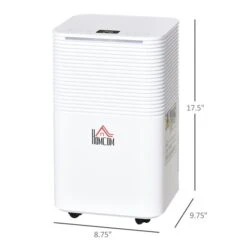 HomCom 1260-ft² 2-Speed Portable Dehumidifier Energy Star Certified
