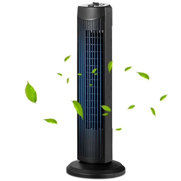 Costway Fantask Oscillating Tower Fan 3 Wind Speed Quiet Cooling 35W Black 28-in 7 Costway Fantask Oscillating Tower Fan 3 Wind Speed Quiet Cooling 35W Black 28-in - Image 5