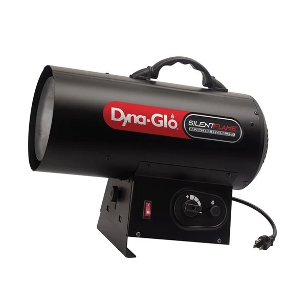 Dyna-Glo Silent Flame 60,000-BTU Indoor/Outdoor Portable Forced Air Propane Heater 3 Dyna-Glo Silent Flame 60,000-BTU Indoor/Outdoor Portable Forced Air Propane Heater