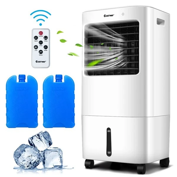 Costway Evaporative Portable Air Cooler Fan & Humidifier With Remote Control 5 Costway Evaporative Portable Air Cooler Fan & Humidifier With Remote Control - Image 3