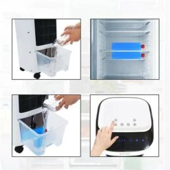 COSTWAY Evaporative Air Cooler With Fan & Humidifier Portable -Napoleon Shop 332007812 AlternateImage2 l