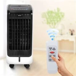 Costway Evaporative Air Cooler Portable Fan Conditioner Cooling 3-Speed 500CFM -Napoleon Shop 332007813 AlternateImage2 l