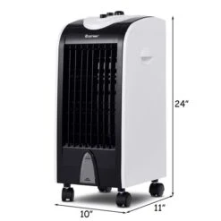 COSTWAY Evaporative Air Cooler With Fan & Humidifier Portable Bladeless Electric Fan -Napoleon Shop 332007814 AlternateImage1 l