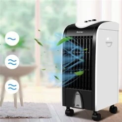 COSTWAY Evaporative Air Cooler With Fan & Humidifier Portable Bladeless Electric Fan -Napoleon Shop 332007814 AlternateImage3 l