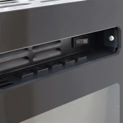 Sunnydaze Decor 50-in W Black Fan-forced Electric Fireplace -Napoleon Shop 332015577 AlternateImage3 l