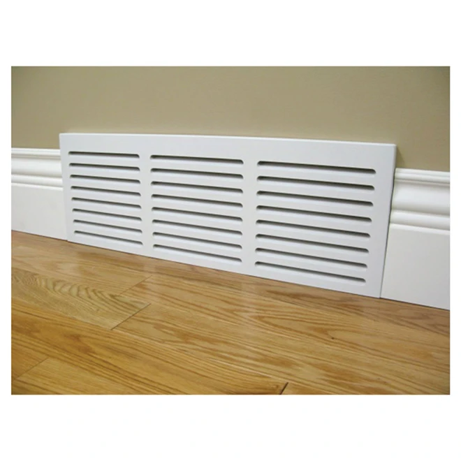 Legacy MDF Sidewall Grille Vents - Primed - White - 8-1/2-in W X 24-in L X 3/4-in Wall Projection 3 Legacy MDF Sidewall Grille Vents - Primed - White - 8-1/2-in W X 24-in L X 3/4-in Wall Projection