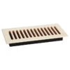 Legacy Unfinished Wooden Vent Floor Register - Natural Maple - Sanded - 4-in W X 10-in L -Napoleon Shop 39815010 L