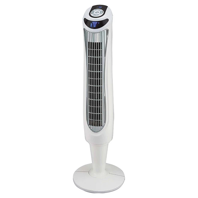 Oscillating Tower Fan - 40" - 50 W - 3 Speeds 3 Oscillating Tower Fan - 40" - 50 W - 3 Speeds