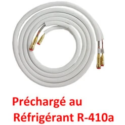 Kreeg Outdoor Wall-Mounted Heat Pump - 18,000 BTU - 25-ft Pre-Charged Pipe