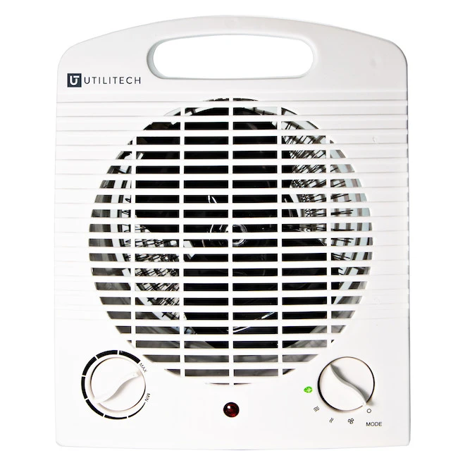 Utilitech 1500W Personal Heater With Energy Save Technology 4 Utilitech 1500W Personal Heater With Energy Save Technology - Image 2