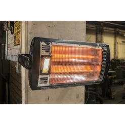 Utilitech Ceiling/Wall Mounted Dual Quartz Heater 1500W -Napoleon Shop 60905009e L