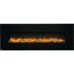 Napoleon Wall-Mounted Electric Fireplace - 60-in - 400 Sq. Ft. - 750W/1500W - Black 9 Napoleon Wall-Mounted Electric Fireplace - 60-in - 400 Sq. Ft. - 750W/1500W - Black -Napoleon Shop 66265003b L