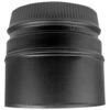 Selkirk Double Wall Stove Pipe Adaptor - Black - Steel - 7-in Dia 2 Selkirk Double Wall Stove Pipe Adaptor - Black - Steel - 7-in Dia -Napoleon Shop 69785033 L
