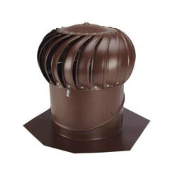 Aluminium Turbine, Brown - 12"