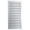 Canplas Duraflo Rectangular Gable Vent - White - Plastic - 27 1/2-in L X 21 1/2-in W -Napoleon Shop 8497028 L
