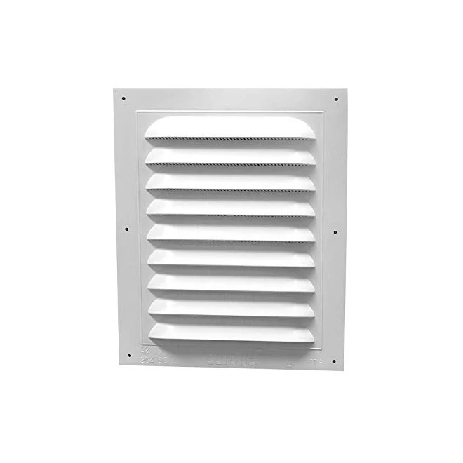 Canplas Duraflo Standard Rectangular Gable Vent - White - Plastic - 10.88-in W X 17.55-in L 3 Canplas Duraflo Standard Rectangular Gable Vent - White - Plastic - 10.88-in W X 17.55-in L