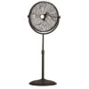 Metal Pedestal Fan - Indoor - 3 Speeds - 20" - Black -Napoleon Shop 97965023 L