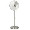 Oscillating Pedestal Fan - 3-Speed - Brushed Nickel -Napoleon Shop 97965026 L