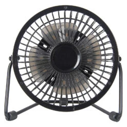 4" Table-Top Fan - USB - 5 V - Assorted Colours